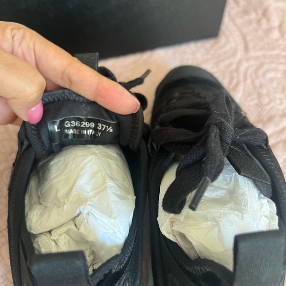 Chanel Sneakers in all black suede - Picture 6 of 9